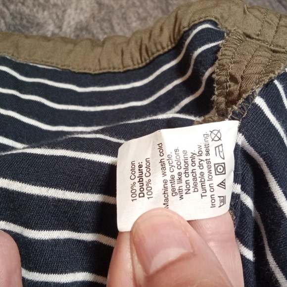 J. Crew Green Utility Jacket with Hood and Drawstring Waist Charlie Fisherman M - Picture 8 of 11